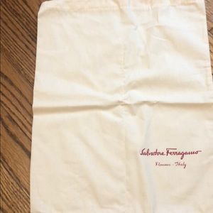 Ferragamo shoe dust bag